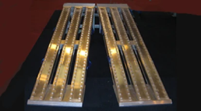 Low Loader Ramps for Solid Wheel Machines