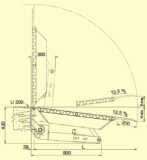 Technical sack detail