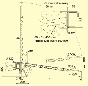 Technical sack detail
