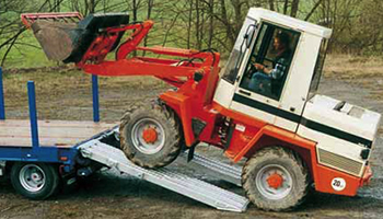 Aluminium Plant and low loader ramps