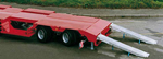 Aluminium Low loader ramp