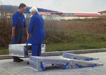 Aluminium Wheel ramps