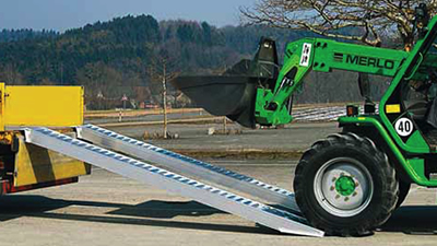 Aluminium Plant ramp