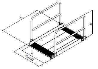 Profile with one curb