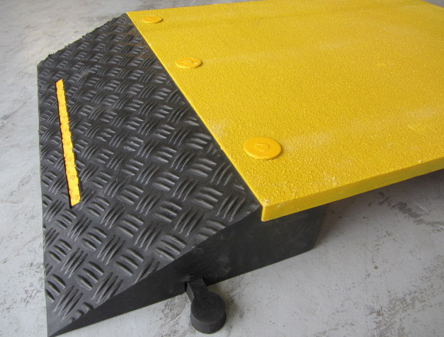 Pedestrian Hose Pipe and Cable Ramp